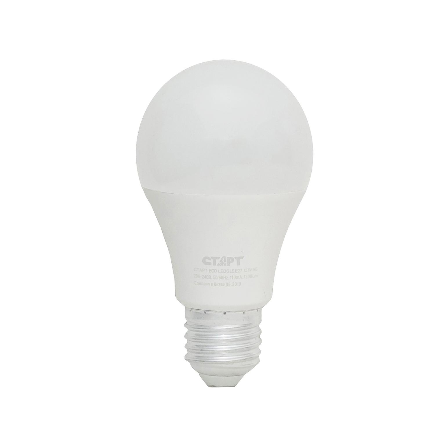 СТАРТ ECO LEDGLSE27 15W 65 10/100