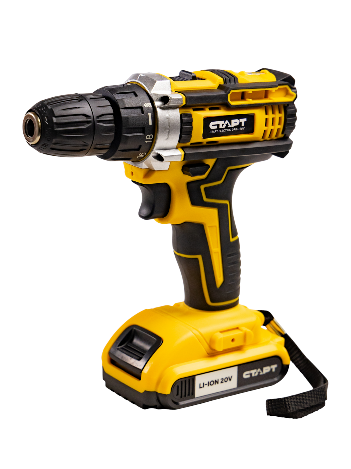 СТАРТ Дрель-шуруповерт аккум.20В 1х1,5Ah. Li-Ion 