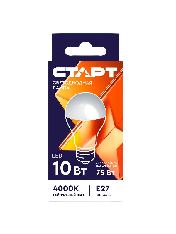 СТАРТ LEDGLSE27 10W 40  WS 10/100