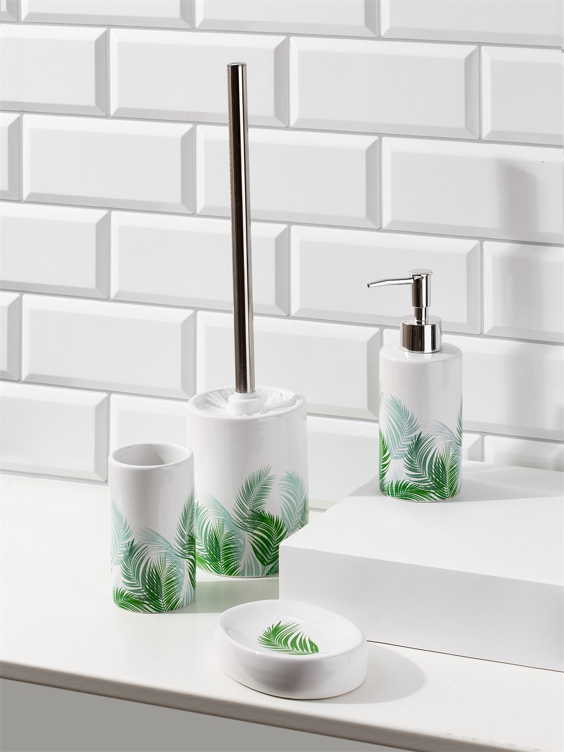 ЕГ Albero  Подставка для ершика керамика +ершик - 4/8