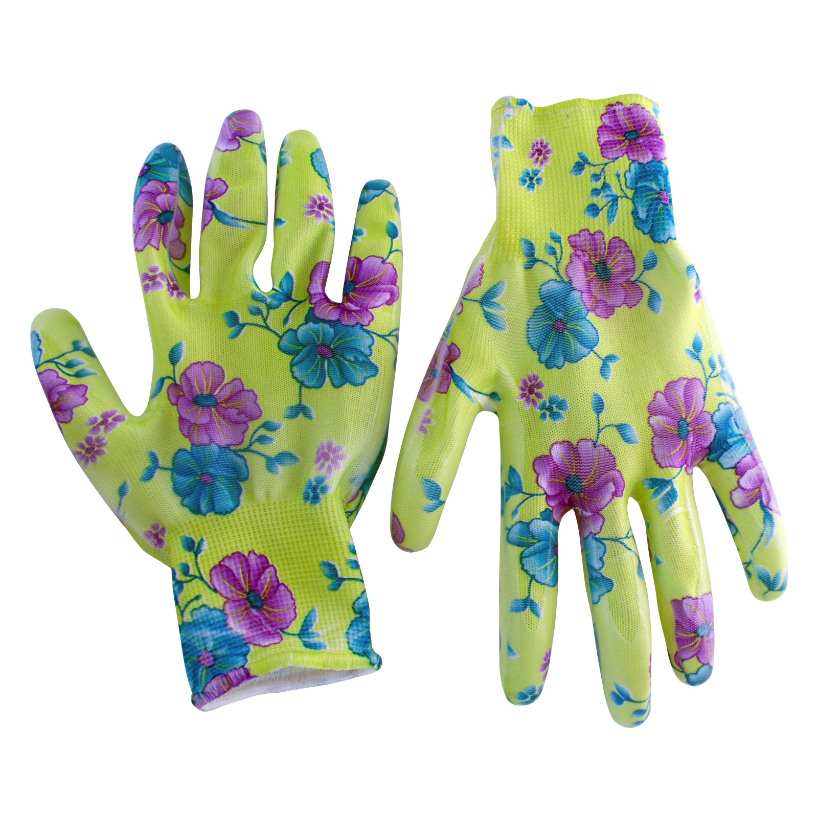 ЕГ Перчатки садовые нитрил салатовый – 12/240