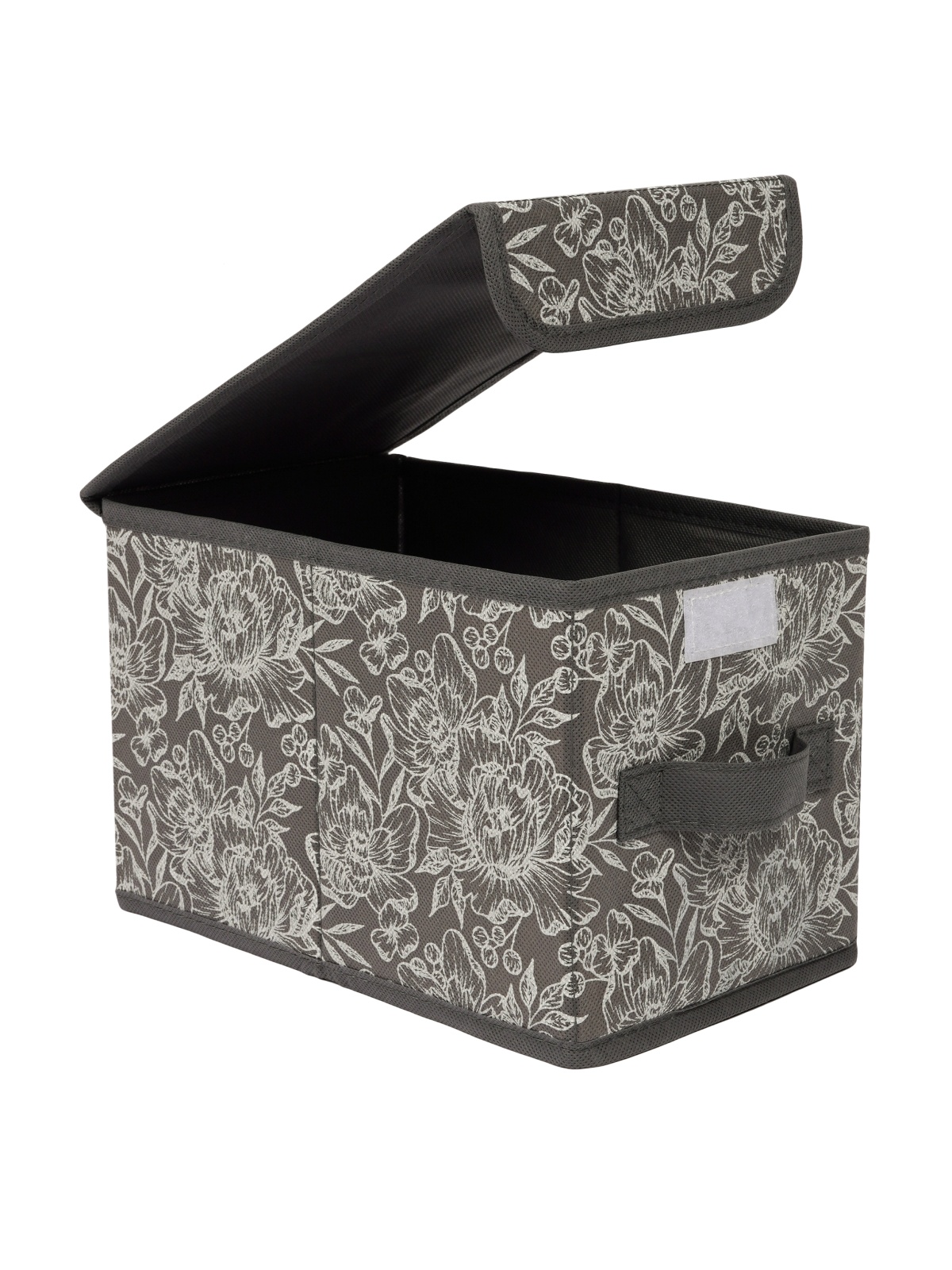 ЕГ Grey Flower Набор коробов 38х26х24,5 1 шт и 17x26x17,2 2 шт - 8