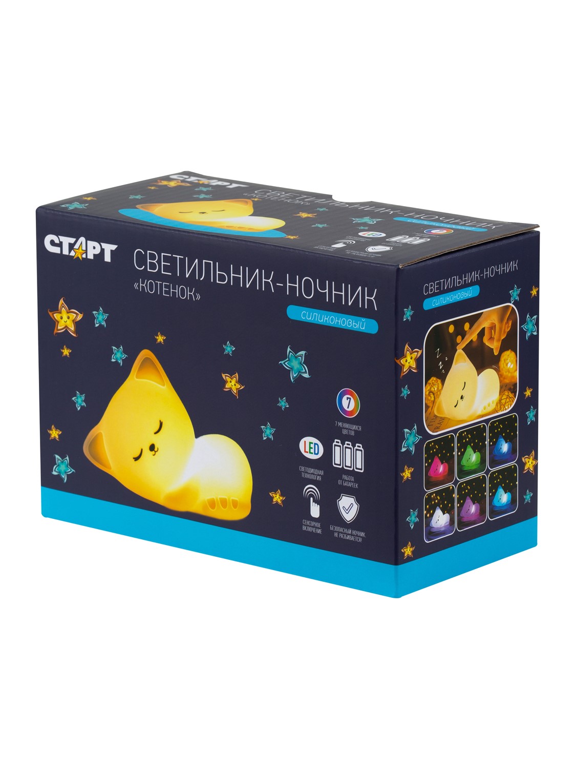 СТАРТ Ночник котенок 20/40