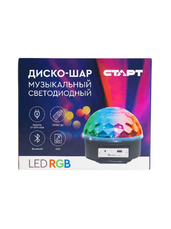 СТАРТ Лед Диско RGB BT/MP3 