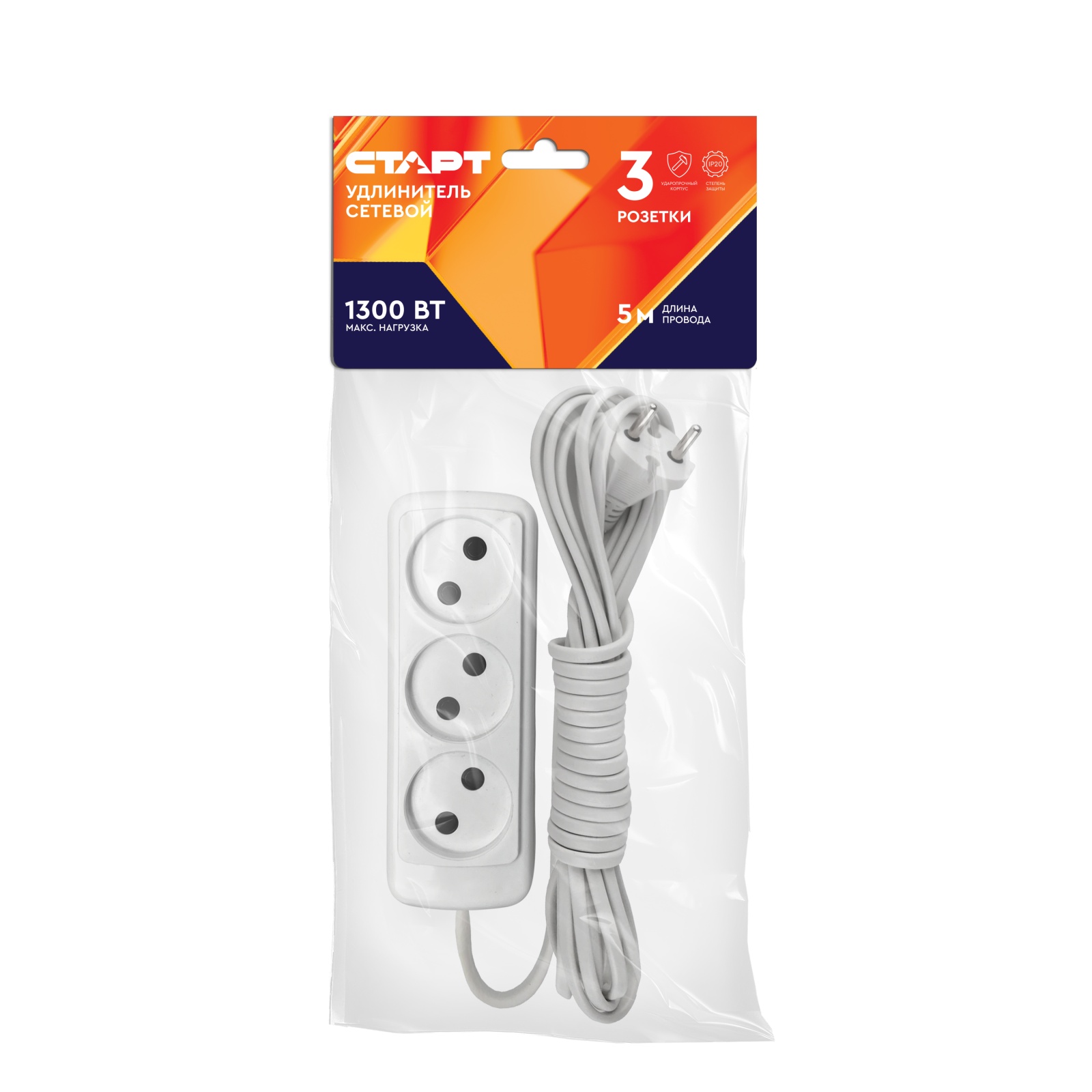 СТАРТ С/УД 3x5 ШВВП белый EL -20