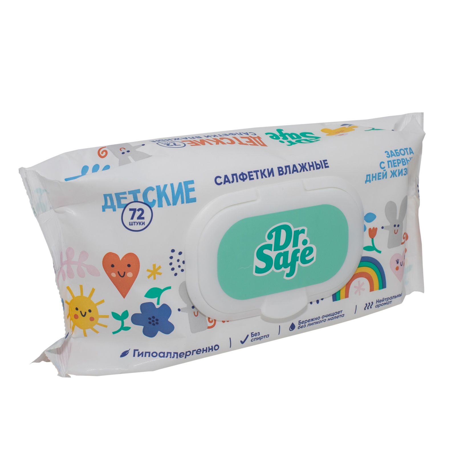 DR.SAFE набор 3 салфетки детск. 72 шт. OS 3/21
