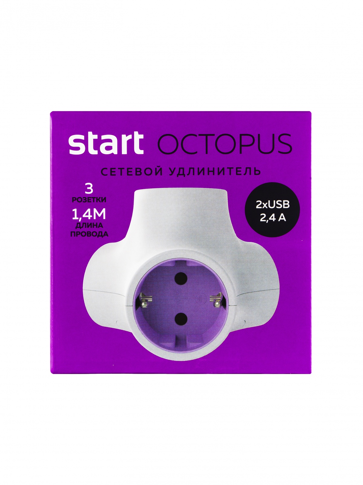 СТАРТ  С/У S 3x1-ZD 2USB  Octopus 4/12