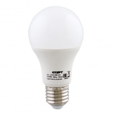 Светодиодная лампа для растений СТАРТ GL LED 9W E27 