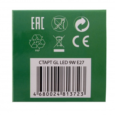Светодиодная лампа для растений СТАРТ GL LED 9W E27 