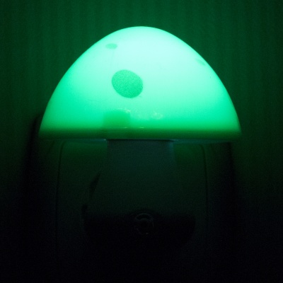 Светильник-ночник СТАРТ  NL 1LED "Гриб" зеленый