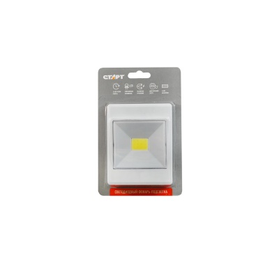 Светильник-пушлайт  СТАРТ  PL-1LED-COB  белый