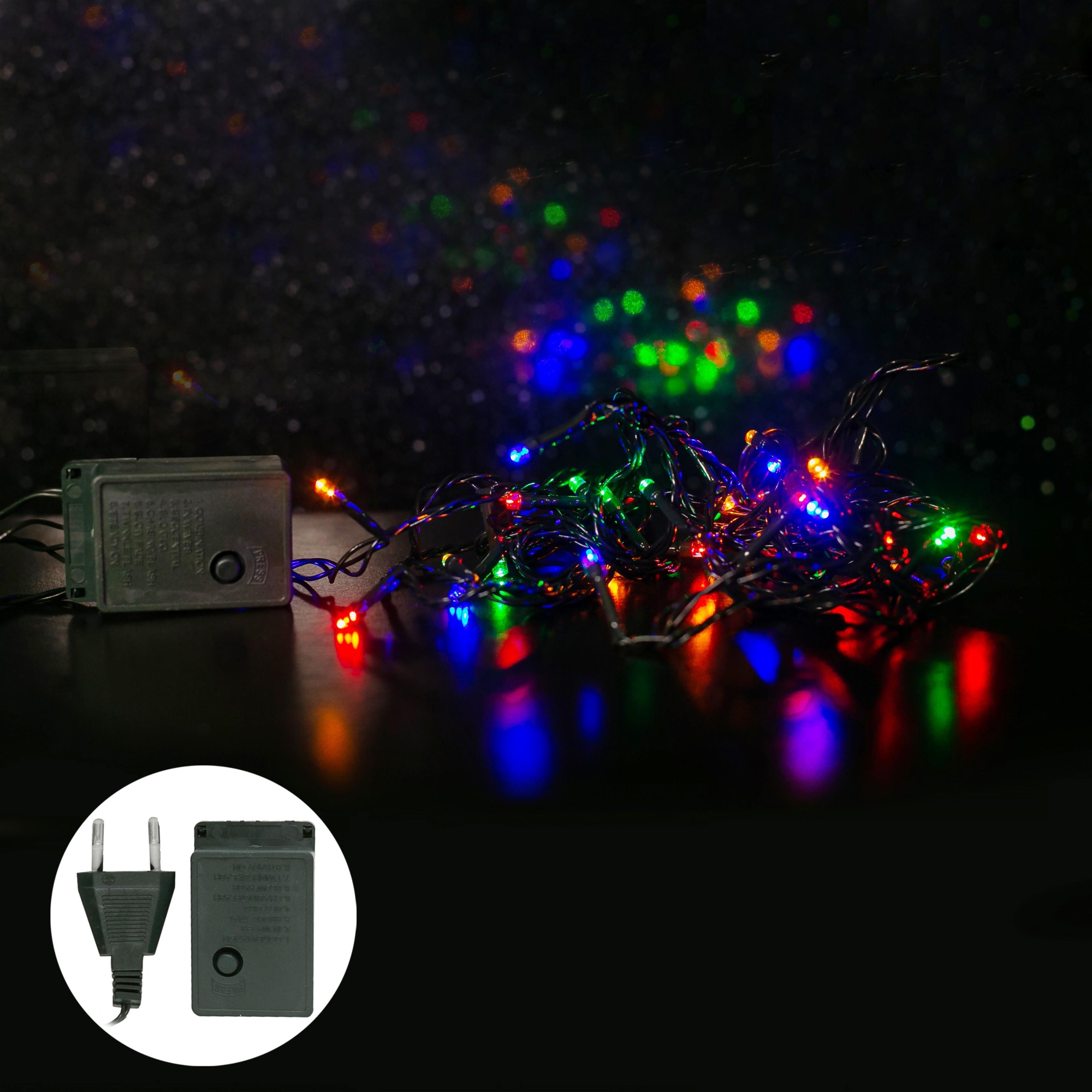 СТАРТ НГ 40LED 220V 1 реж 4м нить --100