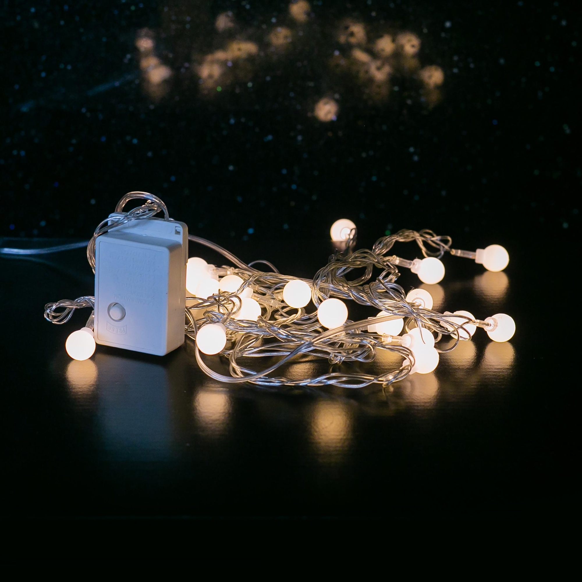 СТАРТ НГ 20LED 220V 8 реж 3м шарики --50