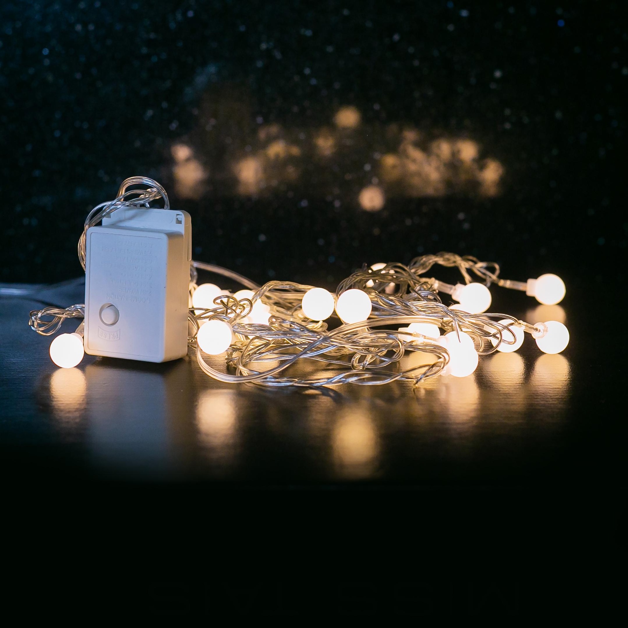 СТАРТ НГ 20LED 220V 8 реж 3м шарики --50