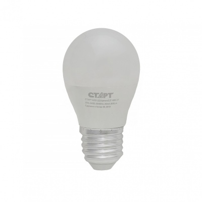 Лампа светодиодная СТАРТ ECO LED Sphere E27 10W 2700К