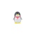 Светильник-ночник СТАРТ  NL 1LED "Пингвин" черный