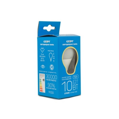 СТАРТ LEDGLSE27 15W 27К 10/50