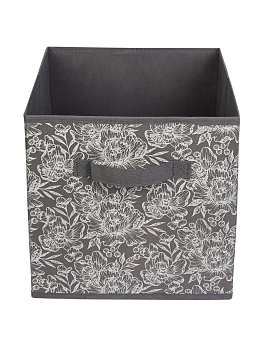ЕГ Grey Flower Набор коробов 28х28х28 см - 12