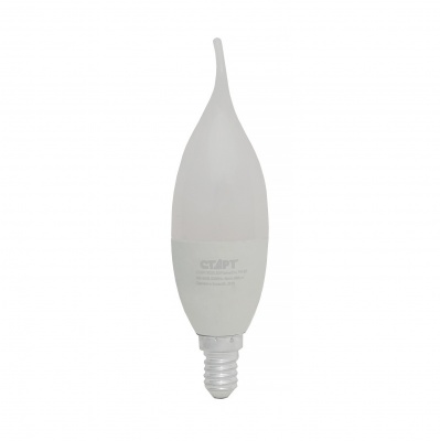 Лампа светодиодная СТАРТ ECO LED Flame E14 7W 6500К
