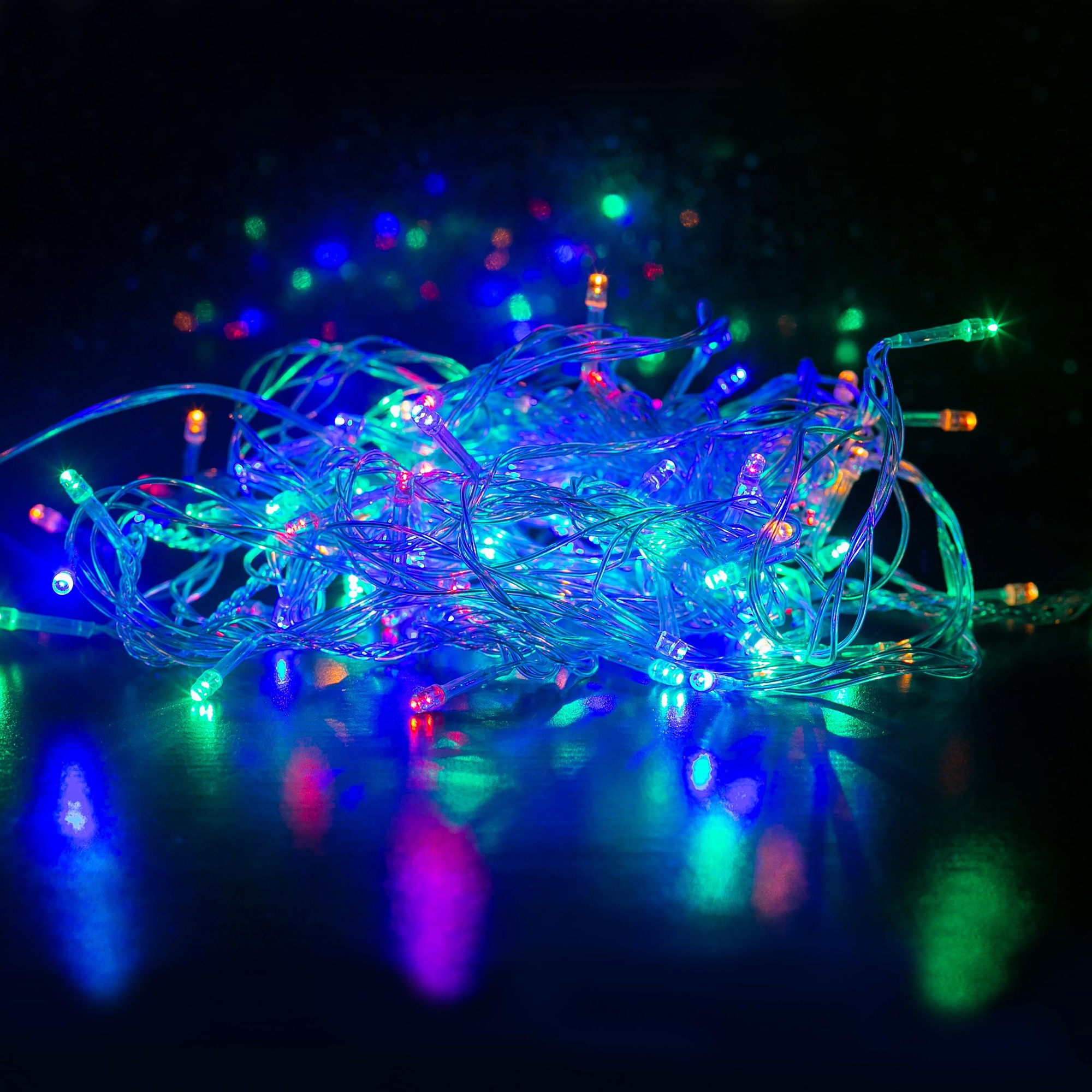 СТАРТ НГ 100LED 220V 1 реж 10м нить --100