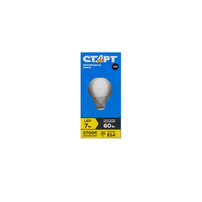 Лампа светодиодная СТАРТ LED Sphere E14 7W 2700К