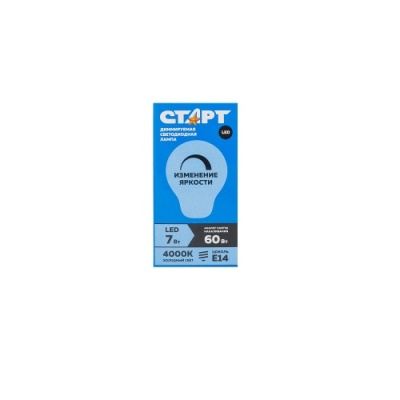 Лама светодиодная СТАРТ LED Sphere E14 7W 4000К Dim Rheostat 