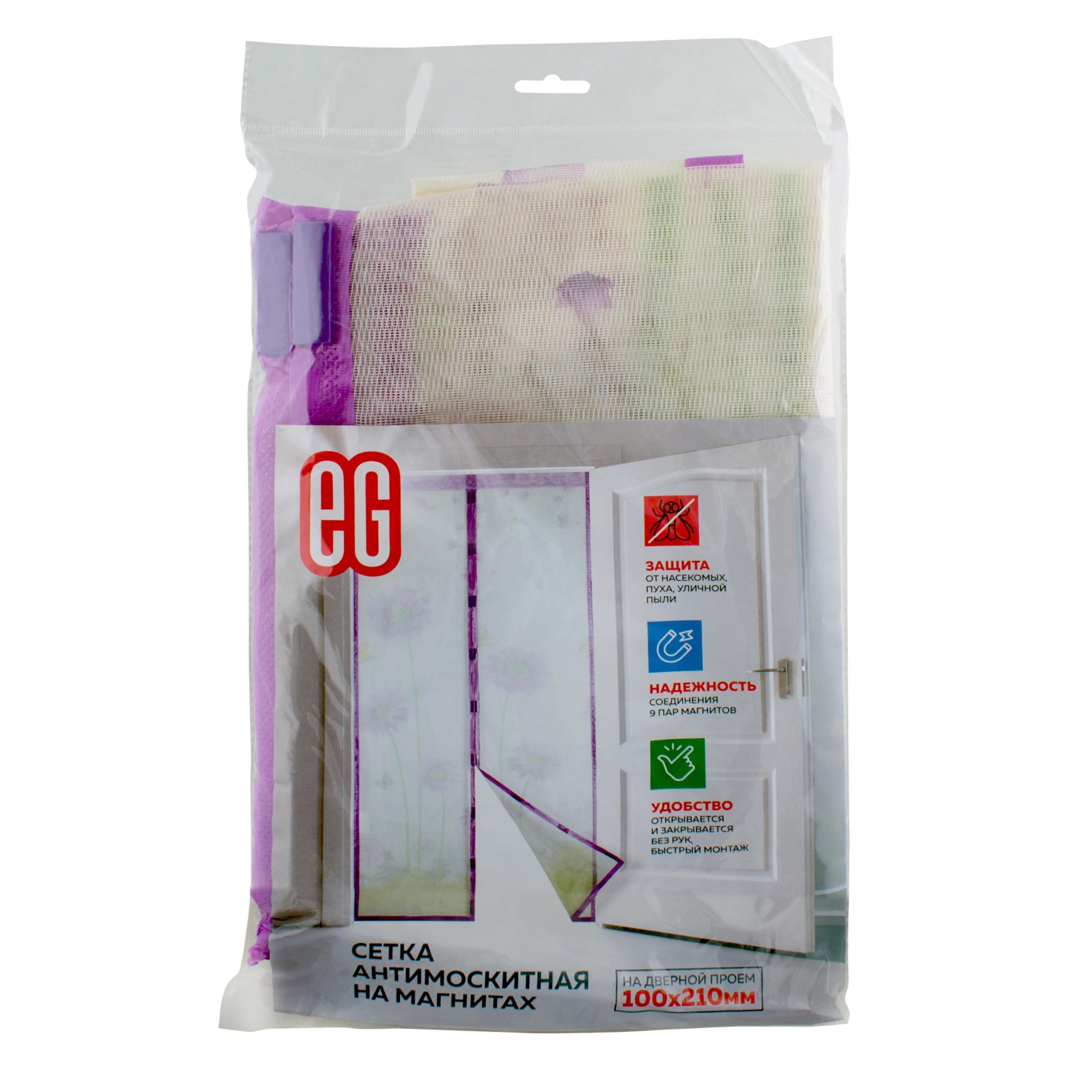 ЕГ москитная сетка Ромашка круж /40