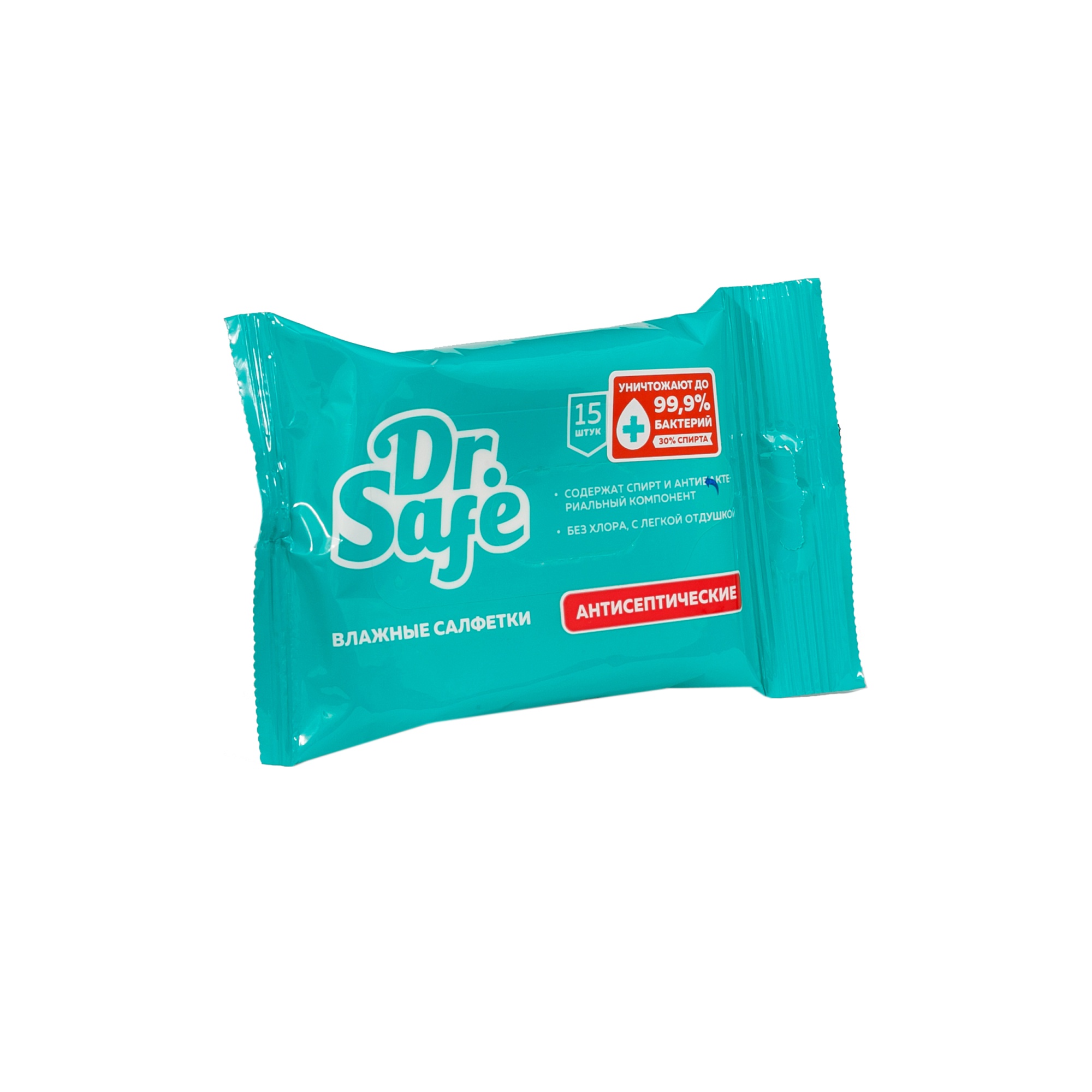 DR.SAFE салфетки д\рук Ментол --30