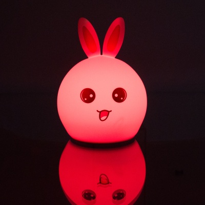 Ночник силиконовый СТАРТ 7 LED "Веселый кролик"